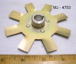 Ge Aviation Systems Llc - Aluminum Axial Fan Impeller Blade P/n: G5572 (nos). Fixed Price $159.99.