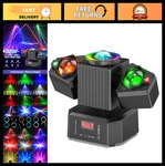 Rgbw Moving Head Stage Lights 4-IN-1 Effects, Remote/dmx Control, Sound-activa. Fixed Price $159.99.