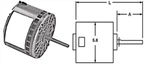 Oem Genteq Luxaire Coleman Furnace Blower Motor Hp S1-02424120005 F48M03A50. Fixed Price $290.99.