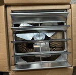 Hessaire 20" Shutter Exhaust Fan Variable Speed 3050 Cfm 20SF4V180C (ob). Fixed Price $109.95.