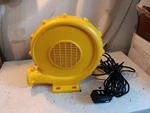 Electric Blower Fan Model BR-231A 120V 5.5 650W Yellow Used Wall Plug Working. Fixed Price $45.00.