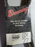 Nos Browning BX77 Gripnotch V-belt 21/32"W 7/16"THICK 80" Outer Circumference Lz. Fixed Price $15.00.