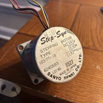 Sanyo Denki Step-syn Stepping Motor Type 103-771-18. Fixed Price $25.00.
