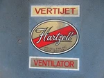 Hartzell Inline Fan, Duct Axial, 46", 21610 Cfm, 3HP (3PH) Belt Drive Vertijet. Fixed Price $1495.00.