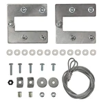 Dayton 4HX79 30" Sq Steel Roof Hinge Kit. Fixed Price $156.85.