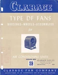 Vintage Ad Sheet #3103 - 1959 Clarage Df Fans Air Conditioning. Fixed Price $12.00.