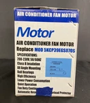 A/c Condenser Fan Motor Replaces 5KCP39EGS070S 1/4 Hp, 1100 Rpm, 208-230V Ge. Fixed Price $68.00.