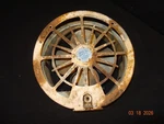 Rare Vintage 10" Emerson Electric Exhaust Wall Ventilator Fan. Fixed Price $95.00.