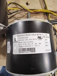 Broad-ocean Y7S859C509L Cond Fan Motor 1/10HP Rpm 825 208-230V .car# HC33GQ239. Fixed Price $125.00.