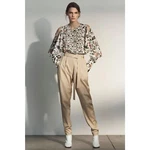 Grey Jason Wu Belted Ankle Trouser Tan Nwot SZ4. Fixed Price $71.03.