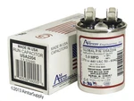 5 Mfd X 370 / 440 Vac Round Run Capacitor Amrad USA2204 - Made In The. Fixed Price $16.45.