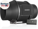 Cloudline Pro S6, Quiet Inline Duct Fan With Speed Controller - Ec Motor Vent. Fixed Price $159.01.