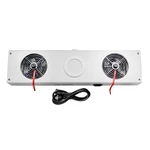2-FAN Ionizing Air Blower Anti Static Ionizer Eliminator 110V With Light. Fixed Price $120.00.