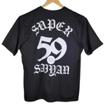 Dragon Ball Super Saiyan #59 Size Large (runs Big) Short Sleeve Black T-shirt. Fixed Price $17.95.