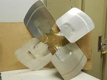 Dayton Condensor Type Fan Blade 4C901 Pitch: 35 1140 Rpm Insert Not Included. Fixed Price $20.00.