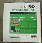 Genteq 6510VUI Evergreen Vs Blower Motor - New In Box. Fixed Price $499.00.
