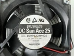 Set Of 3 Sanyo Denki 109P1224H402 Brushless Ace 25 Fan DC24V. Fixed Price $49.99.