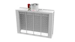 10' 7' 2'6" Exhaust Wall Top Mount Fan 3 Phase Motor Usa Made. Fixed Price $2999.00.