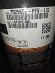 Copeland 2-2.5 Ton Scroll Compressor ZR25K5E-PFV-130 R-22 208-230V Used (S8T5). Fixed Price $495.00.