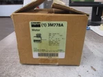Dayton Motor 3M778A 1/20HP 115V 1550RPM 60HZ 1PH New Surplus. Fixed Price $75.00.