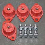 (4) Dayton Vibration Isolators Kit 6366408, Vmc R2-RED For Roof Exhaust Fans. Fixed Price $69.95.