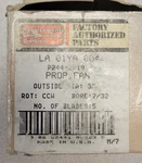 Carrier LA01YA004 Inducer Cooling Fan Blade. Fixed Price $35.00.