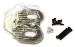 Billet Machined Twin Motor Mount Plate For Axial 1/10 SCX-10 Scale Crawler. Fixed Price $21.29.