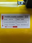 Vevor Portable Propeller Ventilator SHT-30/530W. Fixed Price $150.00.