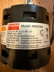 Dayton 3M547BG 115V Electric Motor. Fixed Price $40.00.