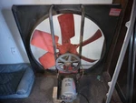 Dayton Exhaust 36-IN Blades (fan Model 3C154) (motor #5K423C). Fixed Price $400.00.