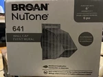 Broan-nutone 6"ROUND Duct Aluminum Fresh Air Inlet Wall Cap Built-in Bird Screen. Fixed Price $30.00.