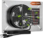 Abestorm 260CFM Crawlspace Ventilation Fan 6.7" Basement IP-55 Rated Exhaust. Fixed Price $63.29.