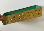 Vintage Solid Brass Planter Inc Chicago #2412 Mid-century. Fixed Price $50.00.
