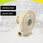 550W Centrifugal Medium Pressure Blower Stainless Steel Exhaust Fan 1700PA 110V. Fixed Price $138.68.