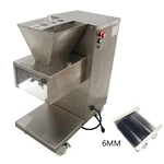 Intbuying Meat Cutting Machine With 6MM Stainless Blade 800KG/H Output Capacity. Fixed Price $1242.00.