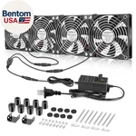 4X 120MM Server Rack Fan With Speed Controller Big Airflow 110V 120V 220V 240V. Fixed Price $93.00.