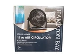 Hampton Bay 11" Air Circulator 3-SPEED Portable Desk Fan. Fixed Price $34.95.