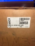 New Lennox Coil 34M33 LB-88760H Assembly. Fixed Price $400.00.