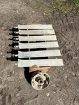 Penn Ventillator 54" Diameter Cast Aluminum 6-BLADE Industrial Exhaust Fan, Used. Fixed Price $850.00.