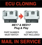 Vw Volkswagen & Audi Cloning Service Engine Control Module Ecm Ecu ME17 MED17. Fixed Price $124.99.