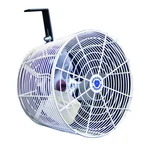 Standard Duty Industrial Fan, Wall Mount, 12 Blade Dia, 115/230V, 1,470 Cfm,. Fixed Price $307.14.