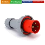 Waterproof Cee Industrial Connector Plug 4PIN 125A 380-415V 3P+E. Fixed Price $112.45.