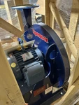 Spencer 070-3/4-SS/3 Centrifugal Single Stage Scroll Blower Assembly 3HP 3PH. Fixed Price $2500.00.