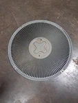 22 1/4" Condenser Fan Grille American Standard Dark Gray M/n 2TTR1036A1000AA. Fixed Price $79.95.