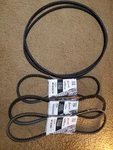 Browning Lot Of 5 Toro Titan Automotive Belts. Fixed Price $10.00.