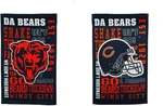 Chicago Bears Premium Garden Flag Banner, Double Sided, Fan Rules, 13X18 Inch. Fixed Price $14.79.