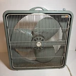Vintage Lau Box Fan Model Na 2052 Three Speed Fasco Motor 23 22 Inch Tested. Fixed Price $285.00.
