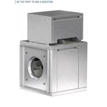Greenheck BSQ-120-7X-K Square Centrifugal Inline Fan, 997-1847 Cfm, Silver. Fixed Price $700.00.