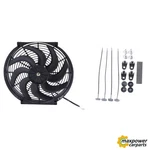 Universal 12V 14" Inch Condenser Radiator Cooling Fan Assembly Replacement Front. Fixed Price $37.39.