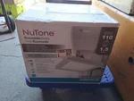 Broan-nutone Roomside 110 Cfm Ceiling Bathroom Exhaust Fan W/square Led Panel. Fixed Price $107.99.